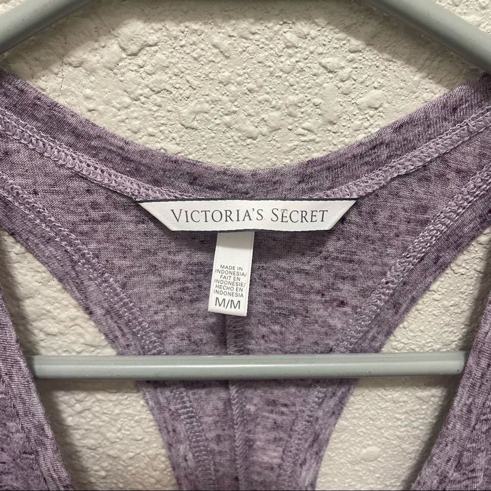 Victoria Secret Purple Racerback Tank Top - Picture 2 of 7